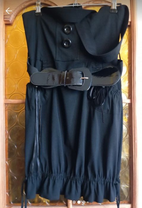 Spódniczka na szelkach