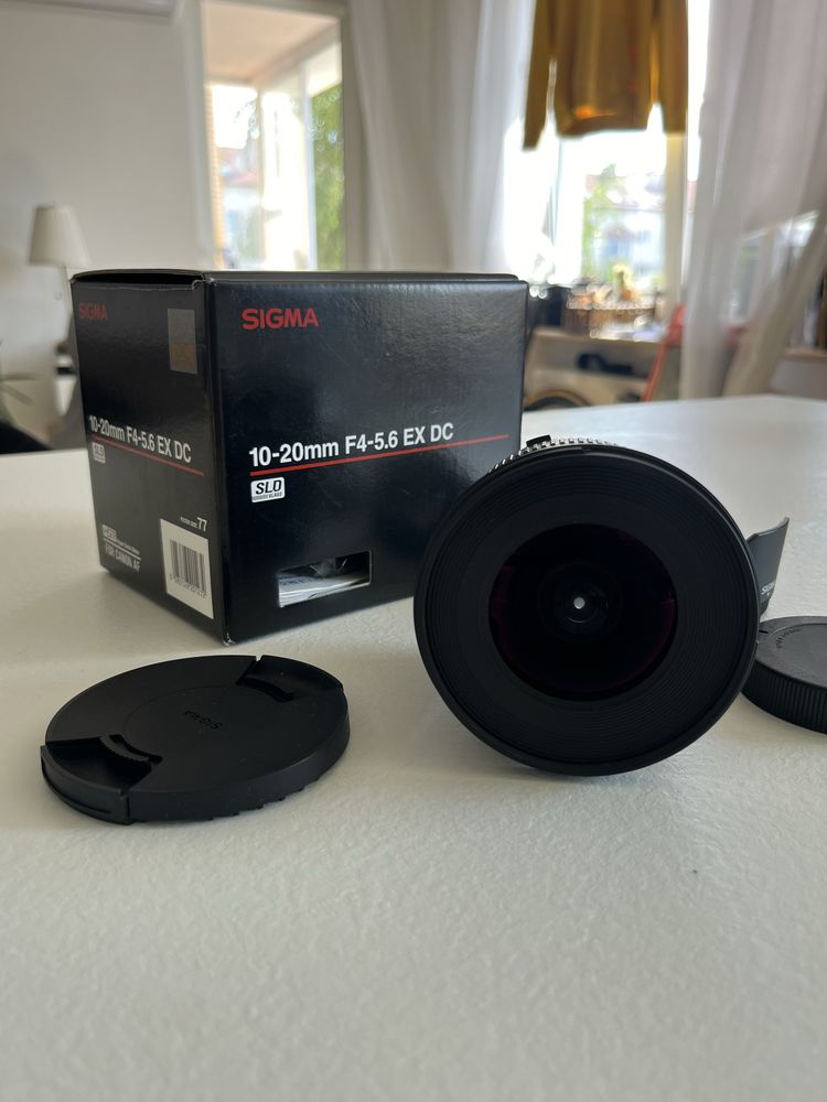SIGMA 10-20 do Canon