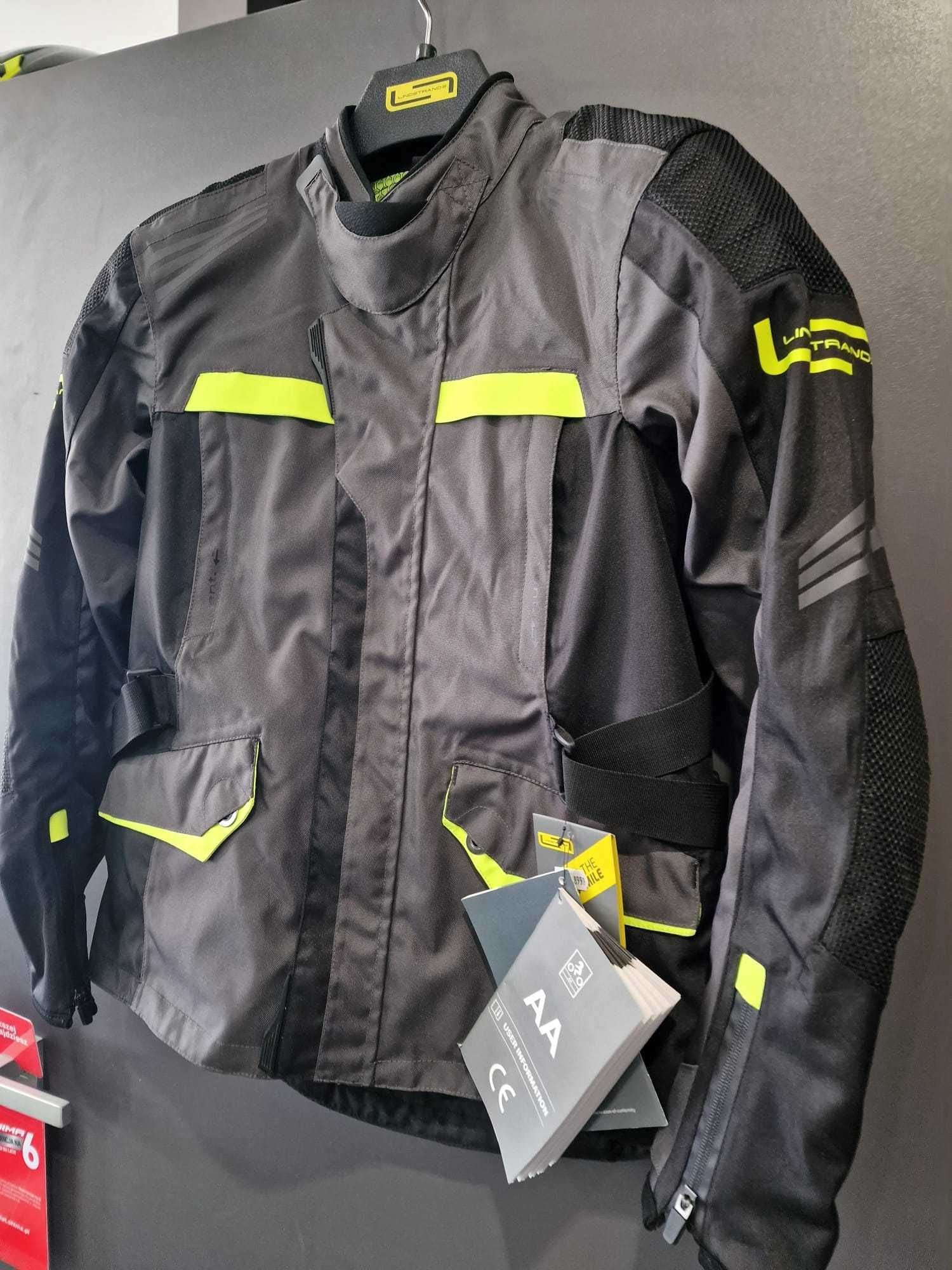 kurtka motocyklowa tekstylna Lindstrands Transtrand wodoodporna roz.54