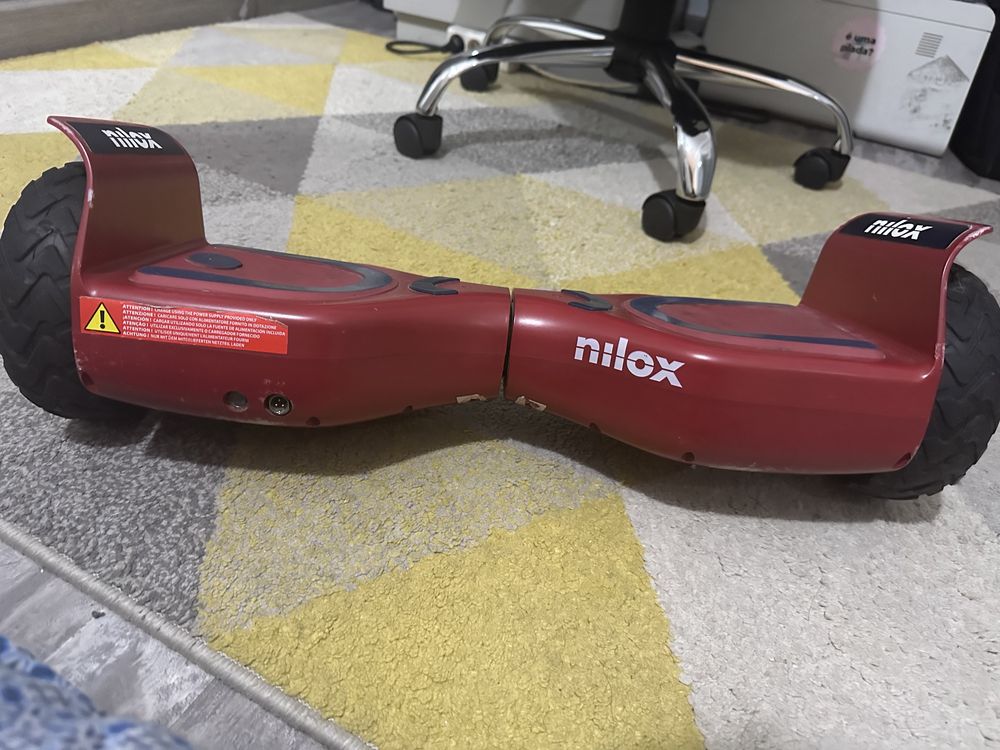 Hoverboard Nilox Usado Velocidade 10km/h máximo. Autonomia 12km