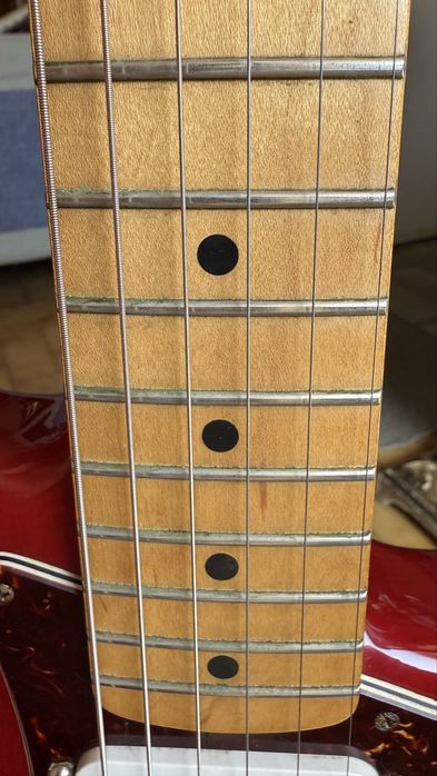 Fender Deluxe Player's Stratocaster Crimson Red