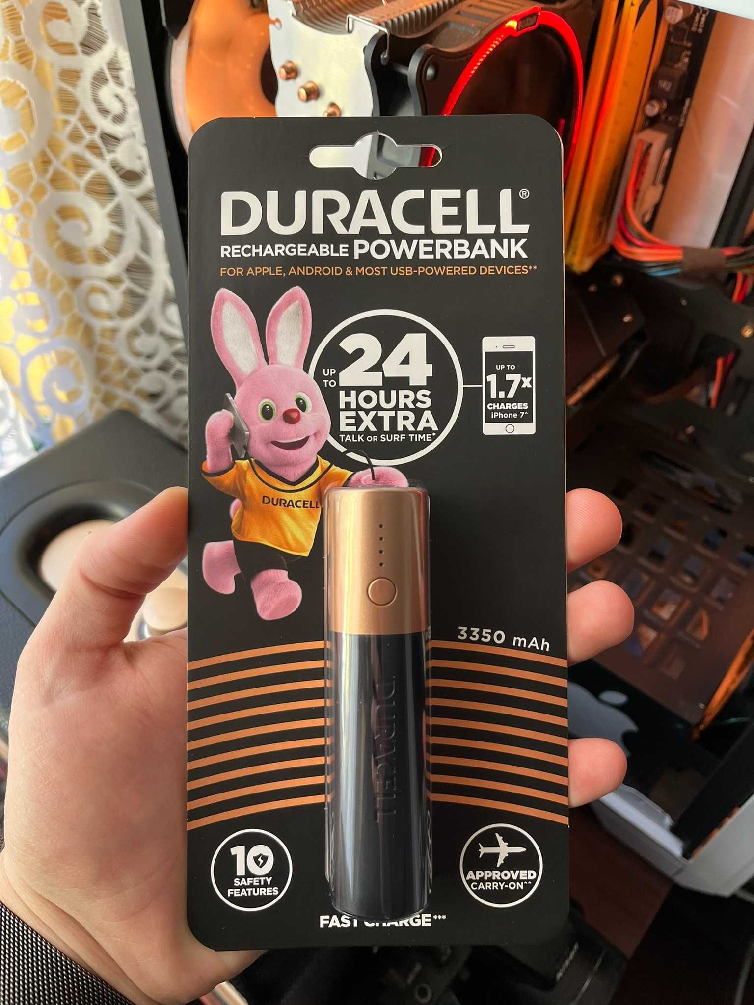 Duracell 3350 mah power bank Оригінал