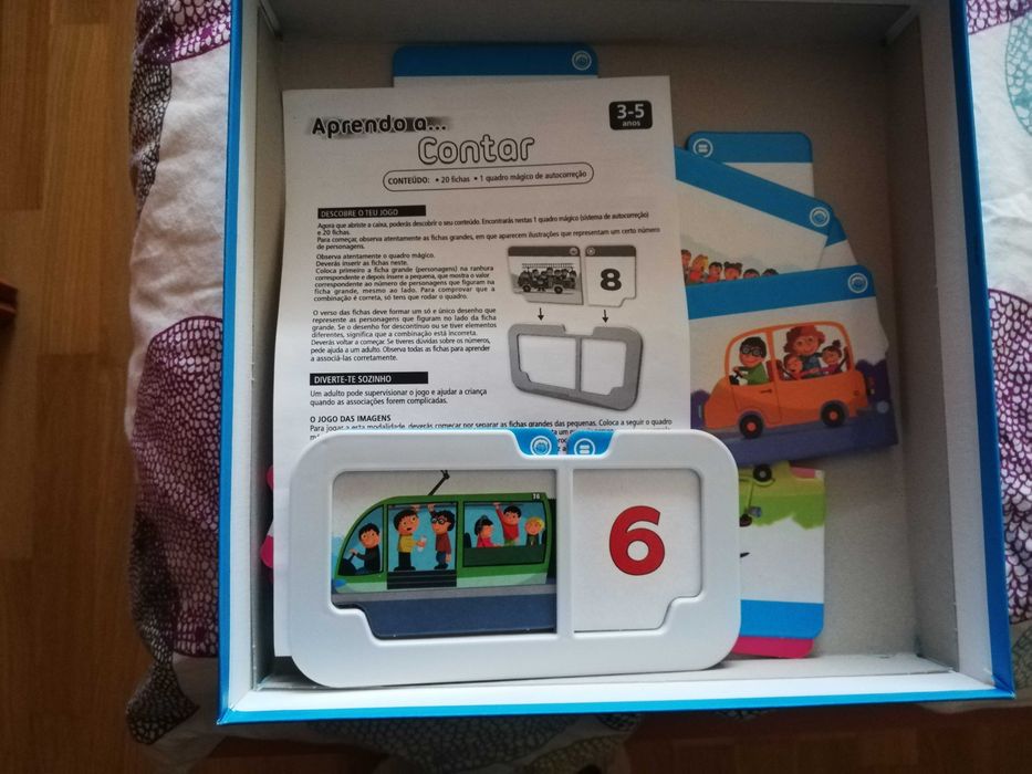 Jogo educativo Aprendo a... Contar da Educa