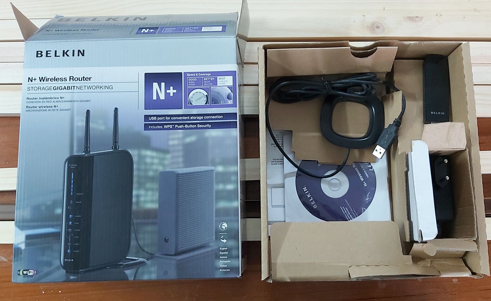 Router Belkin N+ /// usb conection