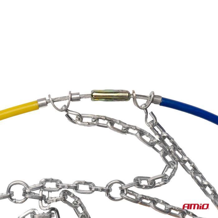 Łańcuchy śniegowe na koła opony 12 mm KN-80 O-NORM R13 R14 R15 R16 R17