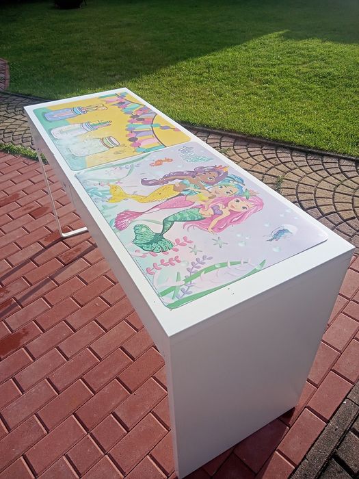 Biurko IKEA MICKE białe 142x50