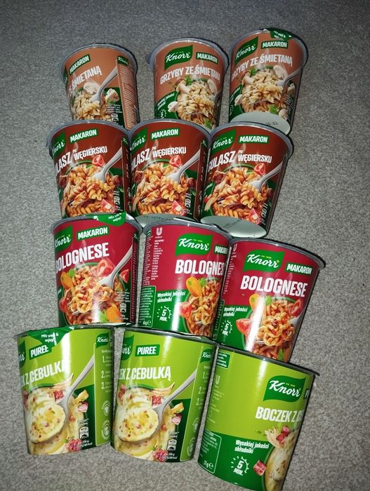 Zupki gotowe Knorr