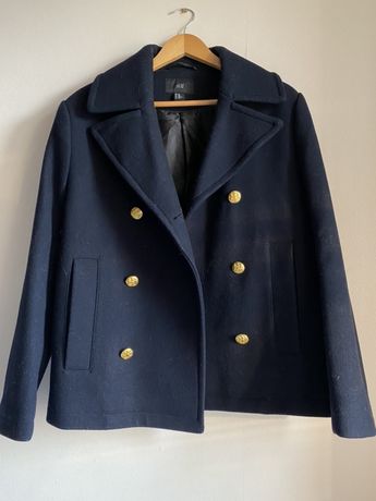 Полупальто пальто милитари куртка  HM H&M Zara