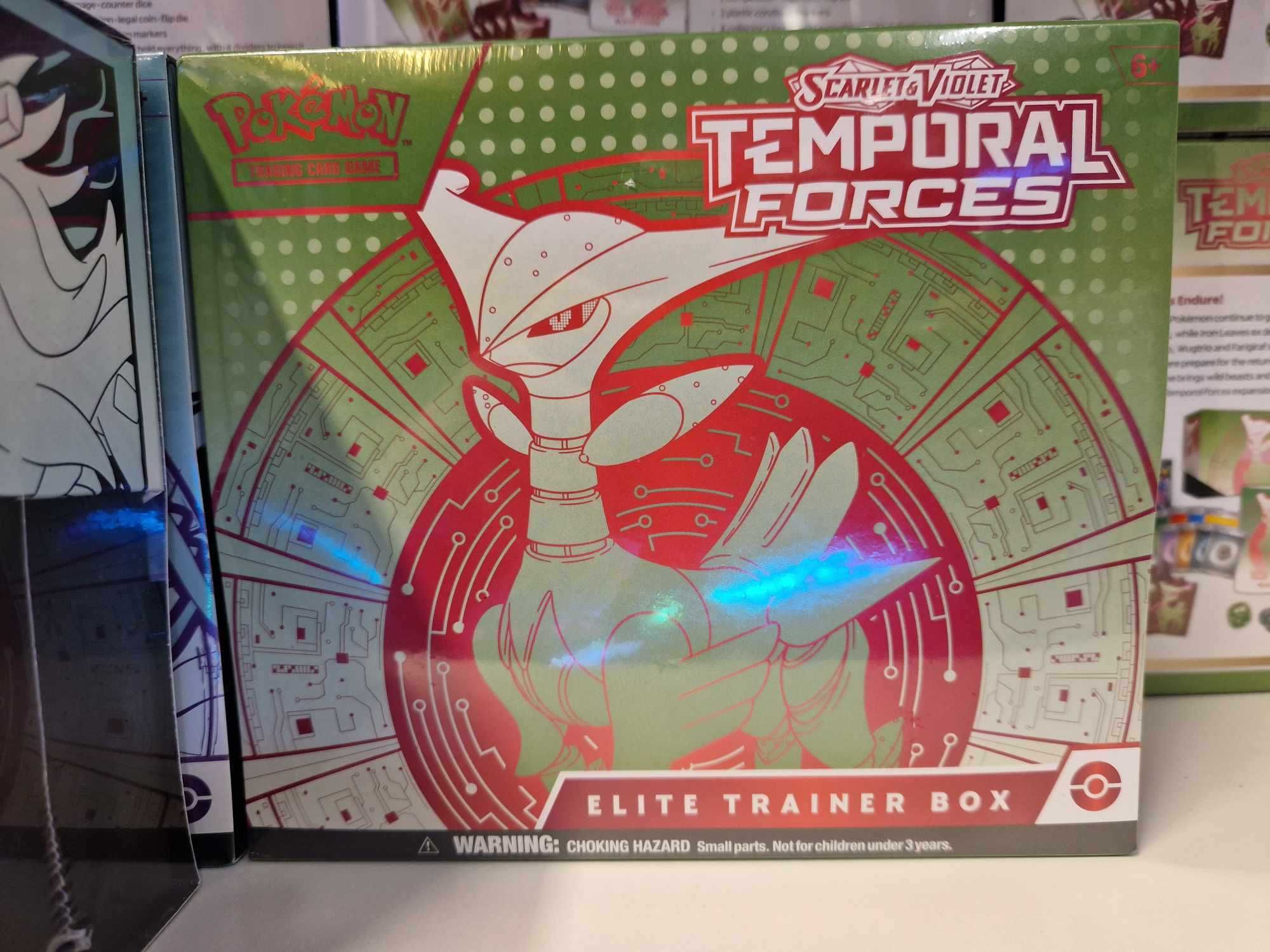 Pokemon TCG Temporal Forces - Elite Trainer Box - Iron Leaves