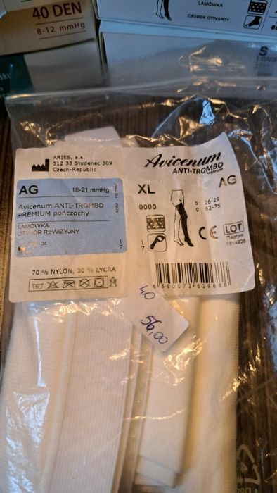 pończochy aries anti- trombo XL