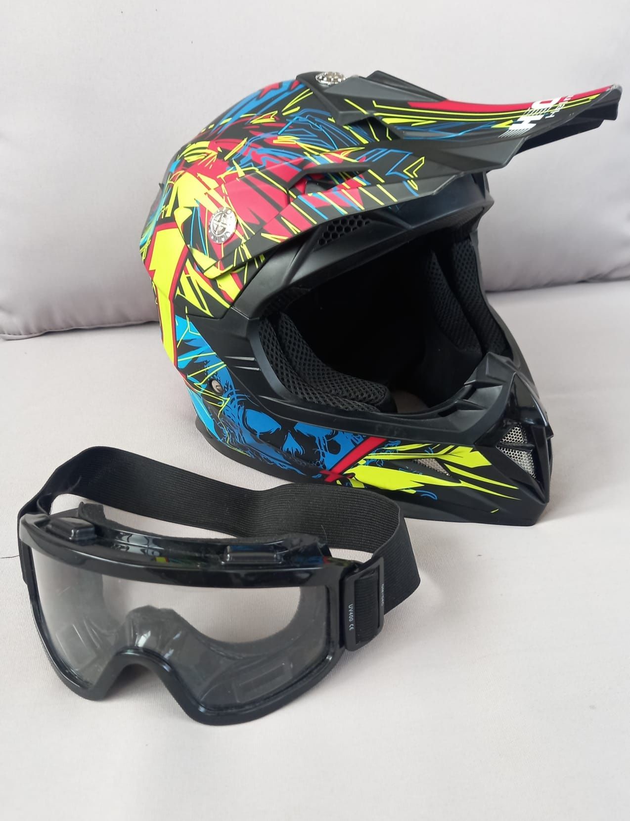 Kask full face rozmiar m