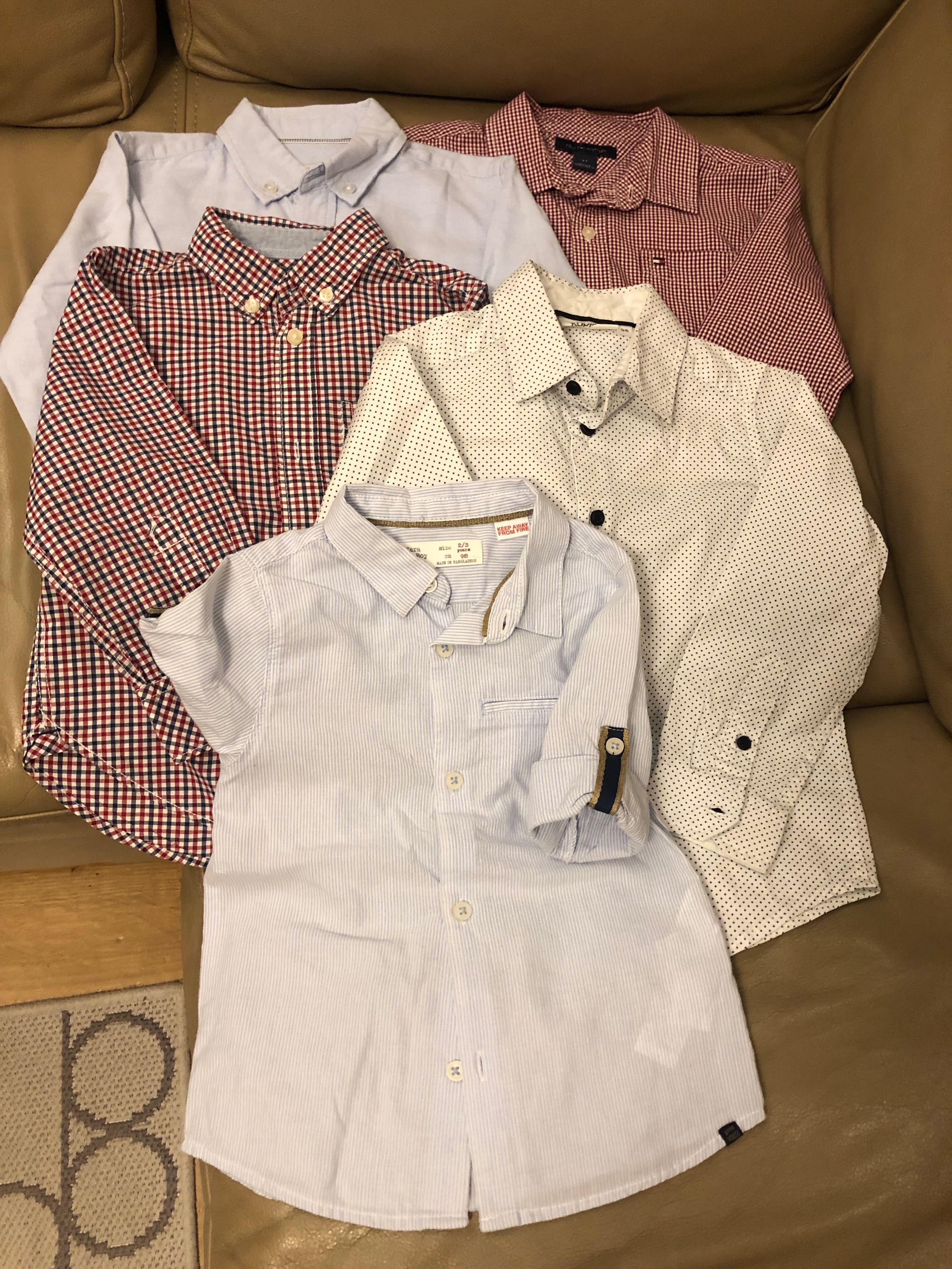 Eleganckie koszule i marynarki R.98/104 Zara, KappAhl H&M