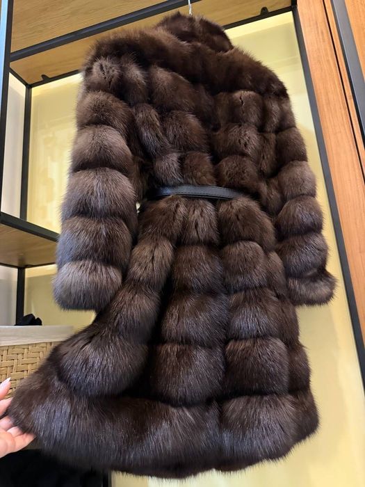 Шуба длинная Соболь Баргузин