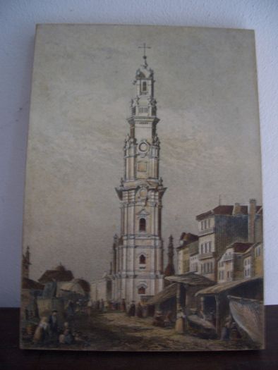 Quadro em madeira - Cidade do Porto