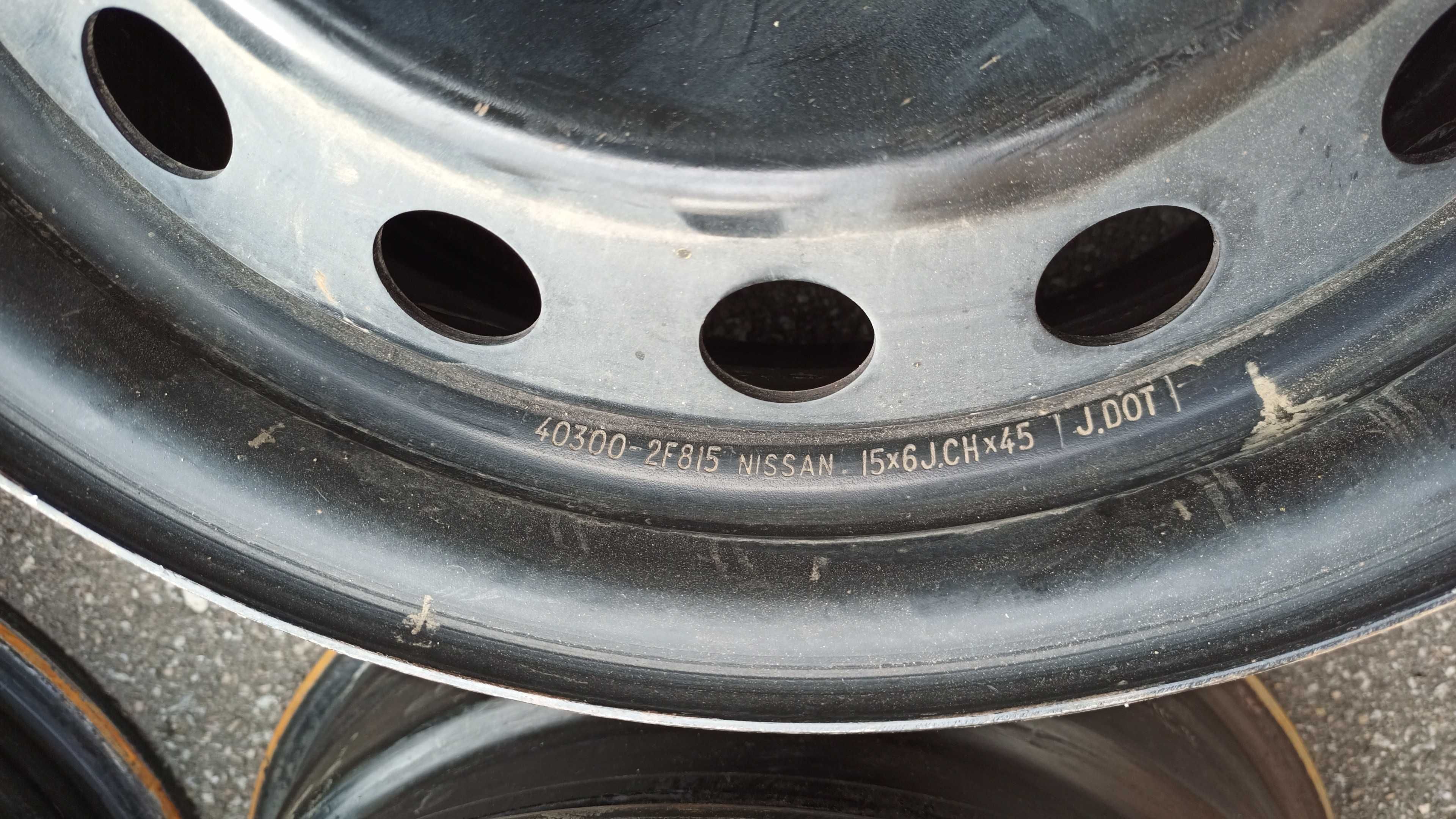 Диски NISSAN 4x114,3 r15 6j et45 dia66.1