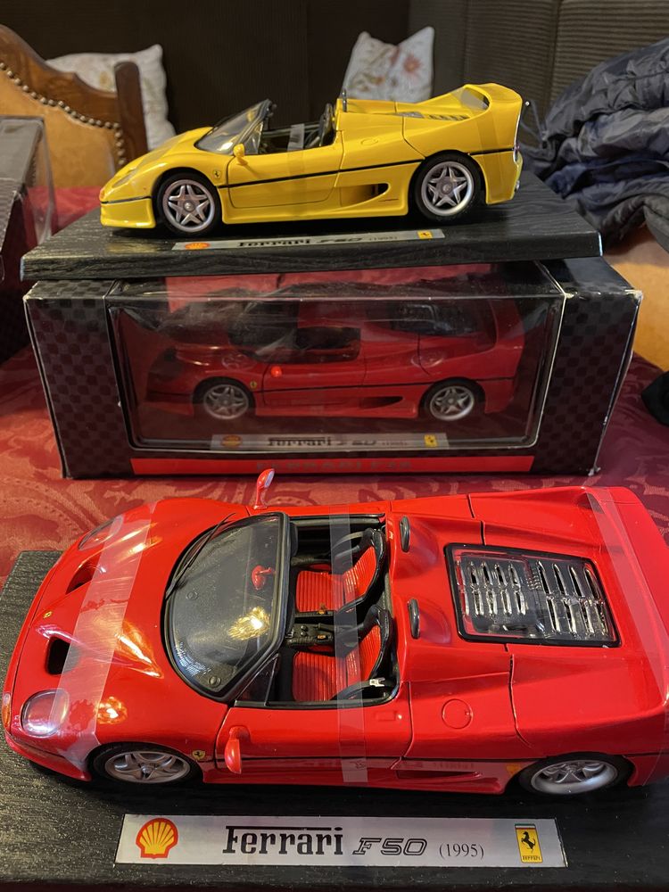Ferrari f50 coleção shell