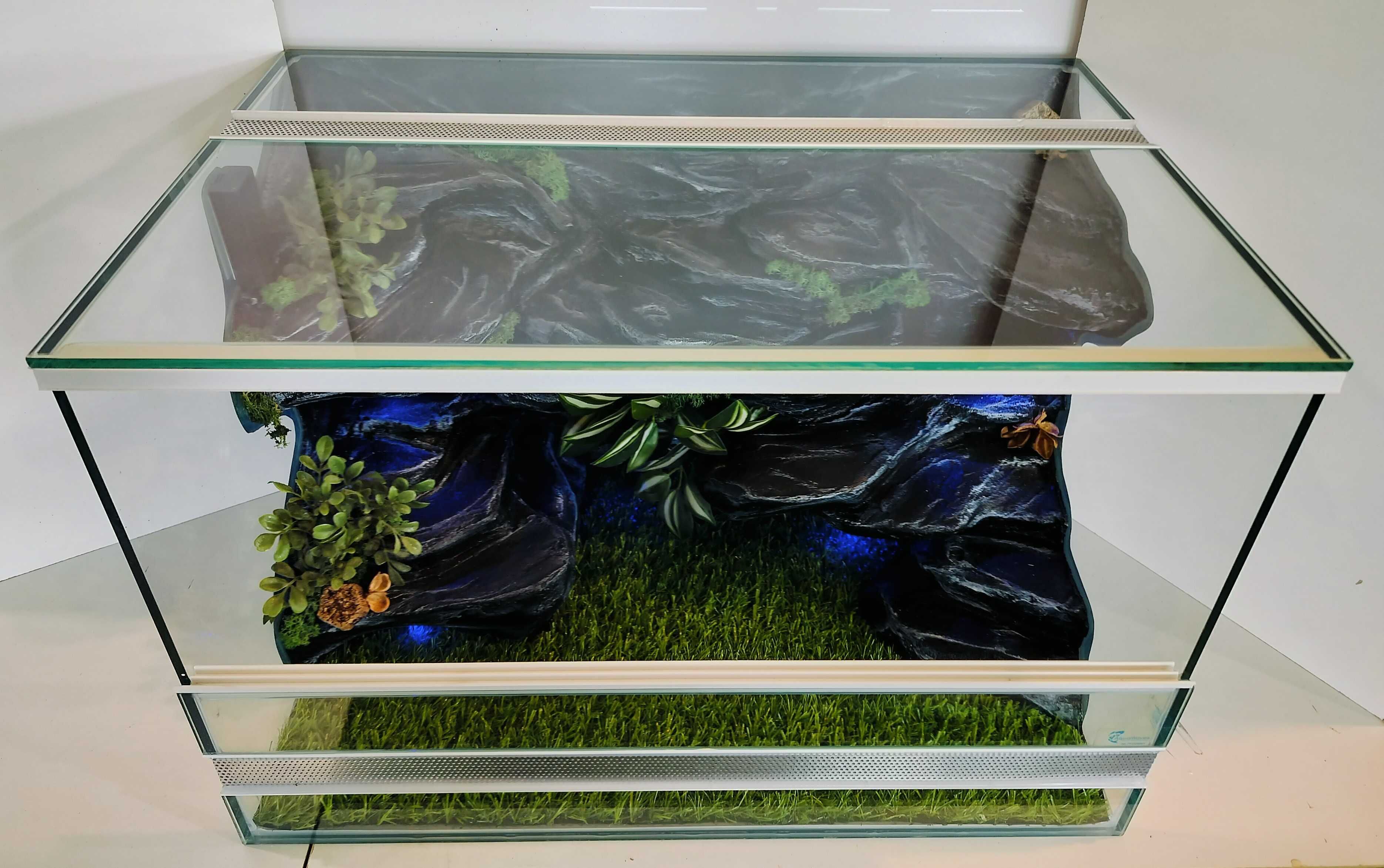 Terrarium z wyposażeniem dla gekona lamparciego, TW33B3L, AquaWaves