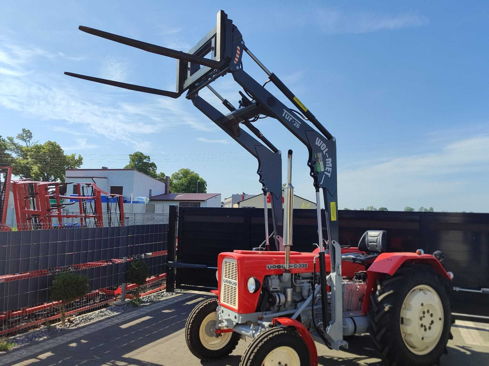 Ładowacz czołowy TUR-2B C360 C330 EURORAMKA 3 sekcyjny dowóz montaż