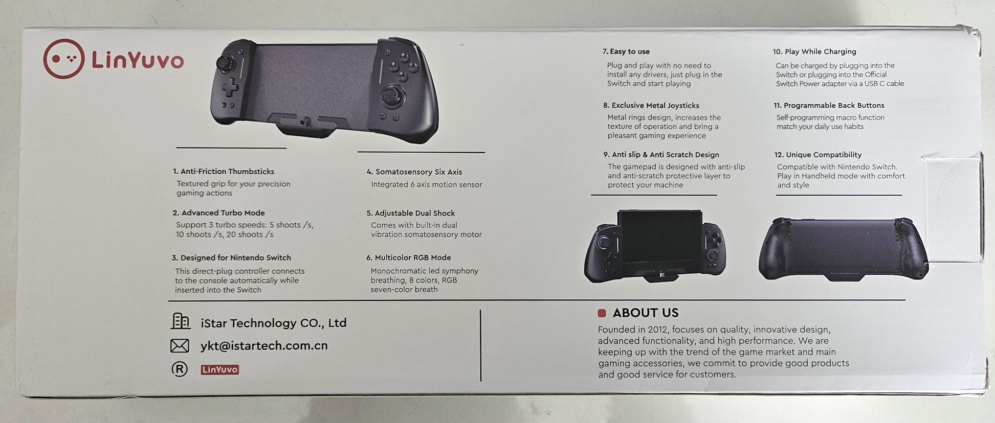 Switch Контролер LinYuvo ks45  joycons