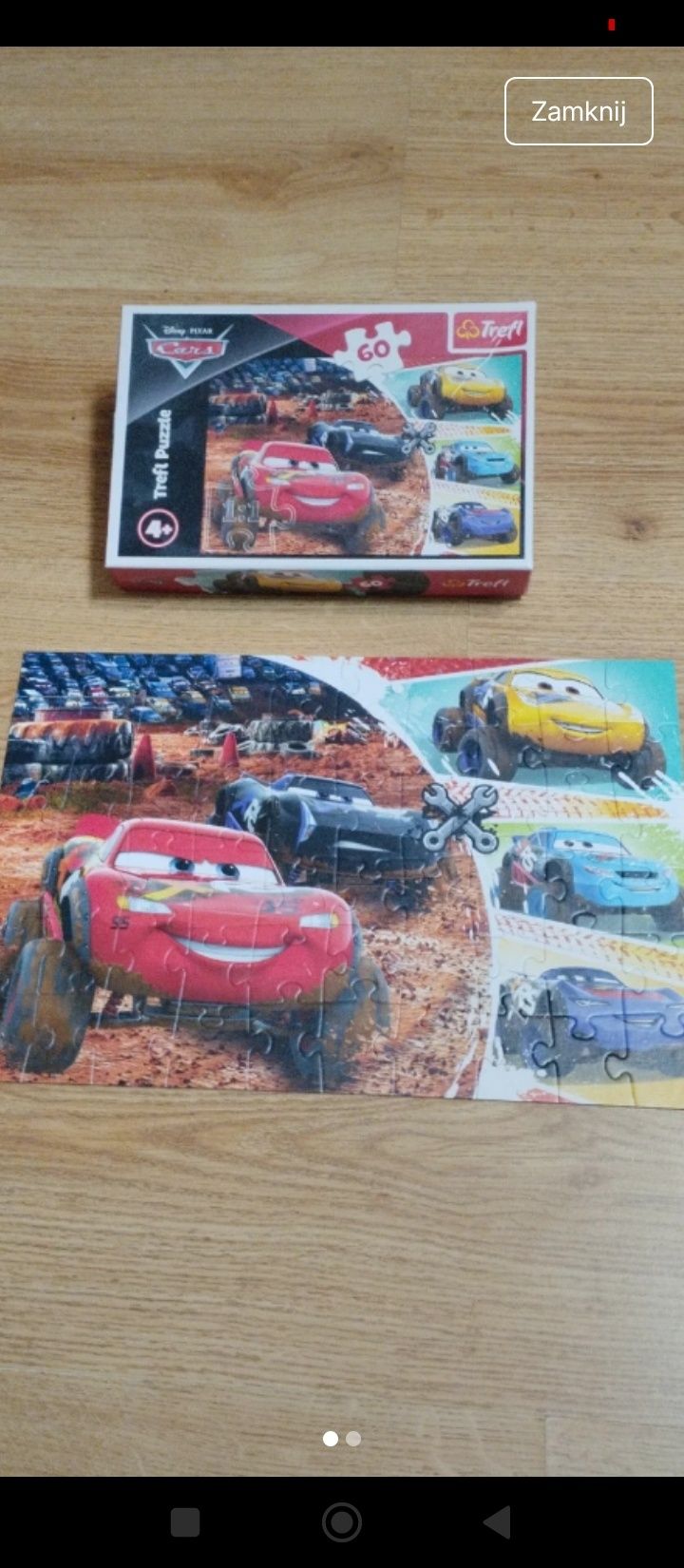 Puzzle auta kompletne