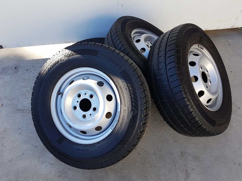Koła2 *JAK NOWE*  FIAT Ducato Jumper  225/75/16 CP 118 R Cotinental