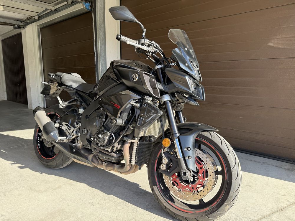 Yamaha MT-10 2016 rok Abs, kontrola trakcji, mapy silnika.