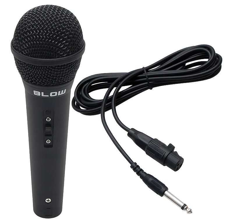 Mikrofon dynamiczny Blow PRM-205 wokalowy, karaoke