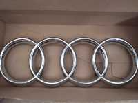 Emblemat Logo Znaczek Chrom Audi Przód Grill  [Nowy] [Oryginalny]