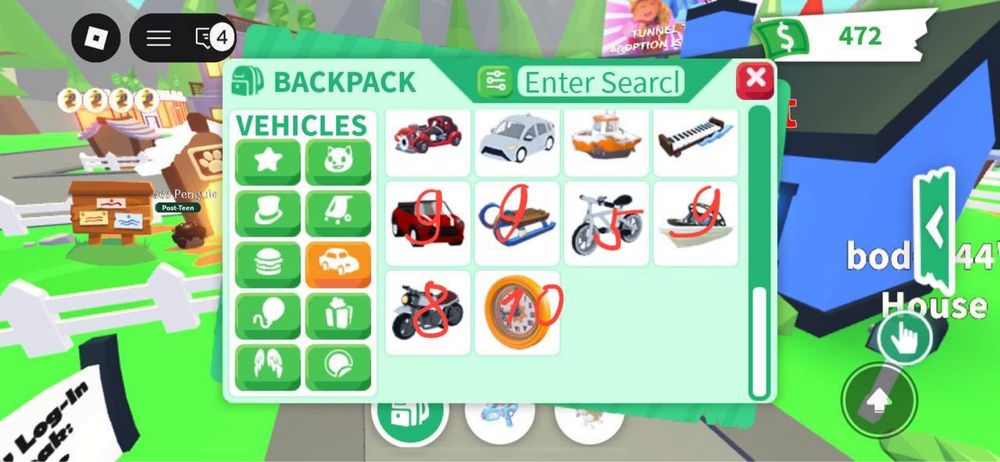 Машини Адопт мі Adopt me