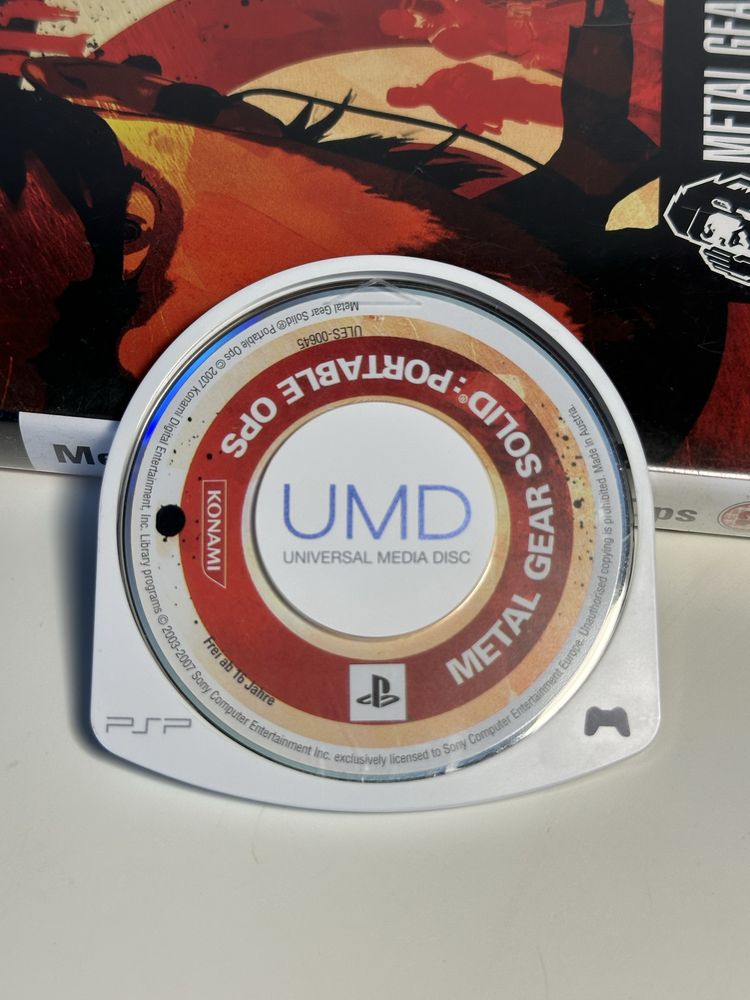 ENG Metal Gear Solid Portable Ops PSP