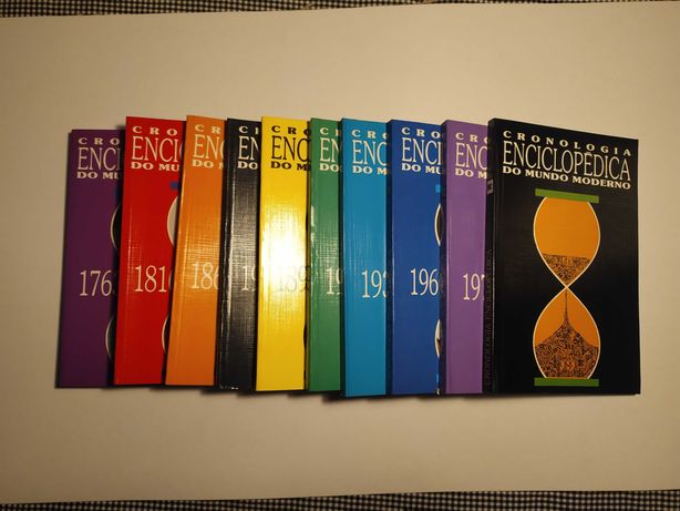 Coleção Completa: Cronologia Enciclopédica do Mundo Moderno  [10 vol.]