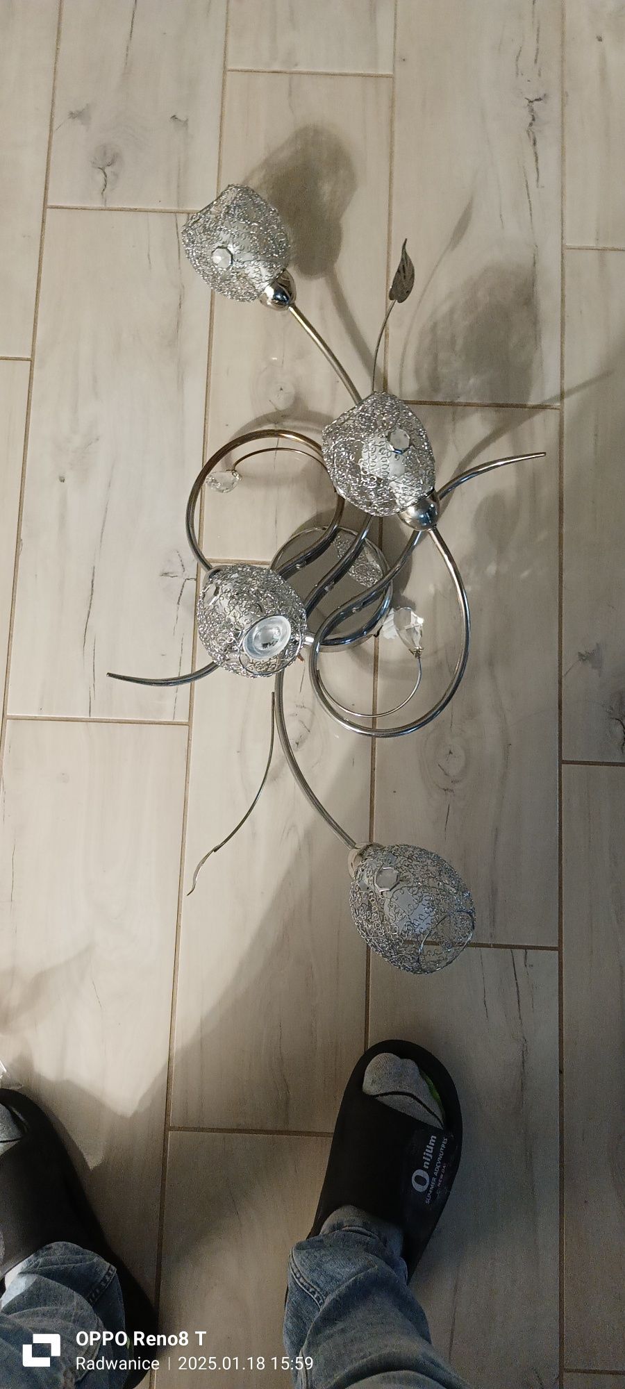 Lampa sufitowa plafon 4 punktowe