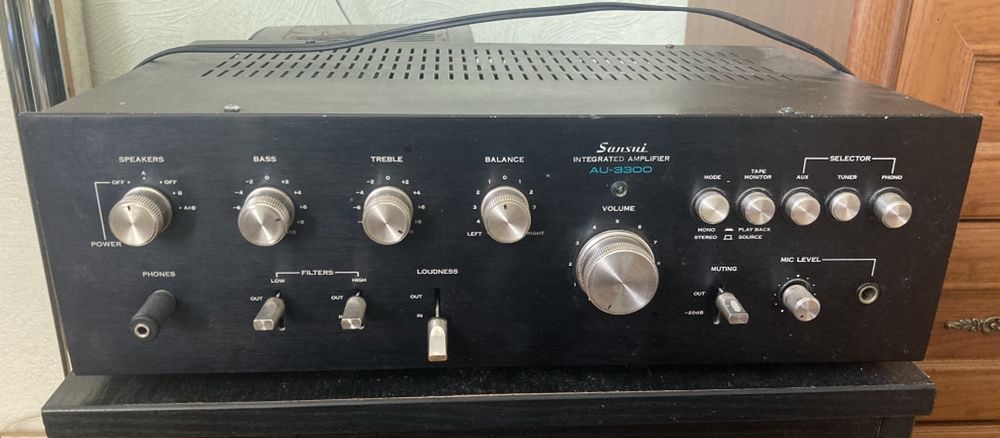 Усилитель sansui au-3300