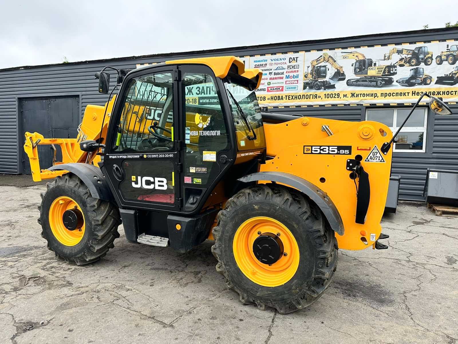 телескопічний навантажувач(погрузчик) jcb 535-95 2016 рік