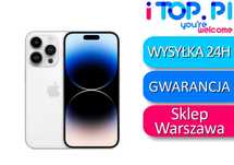 iPhone 14 Pro Max 256gb eSim SREBRNY PREMIUM Sklep WaWa Gwar 12 msc