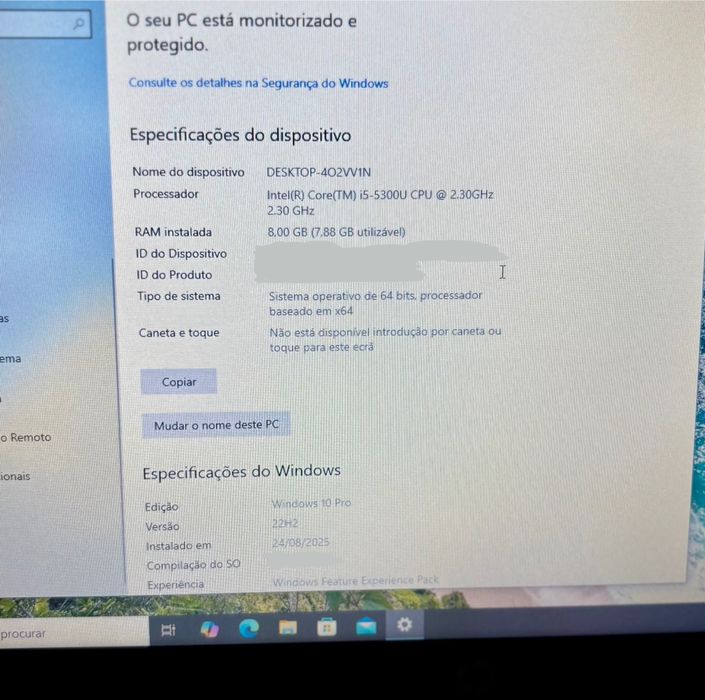 Portátil HP Folio 1040