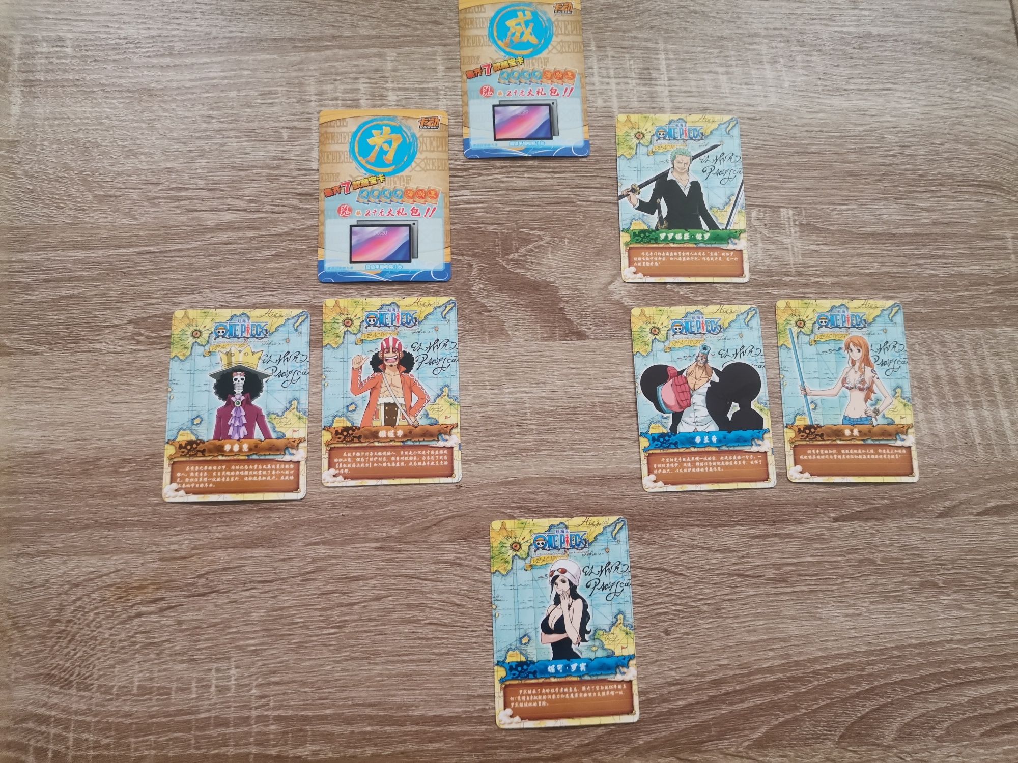 Cartas one piece