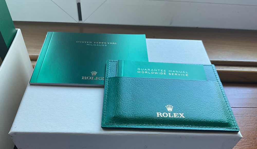 Rolex Milgauss como novo