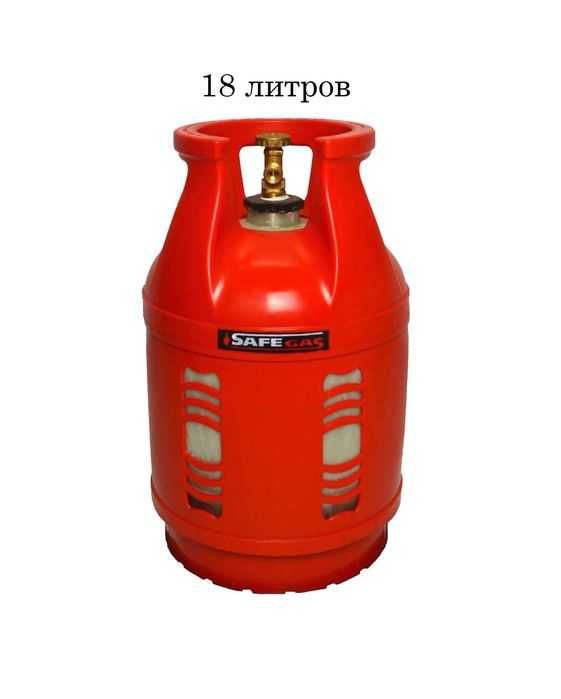 Композитный пластиковий газовый балон баллон Италия SAFEGAS пластиковы