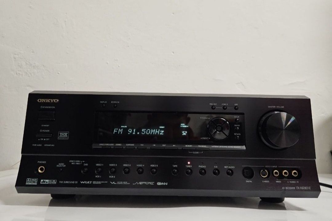 Am/Fm 7.1 Amplituner Onkyo TX-NR-801E, 7*135 W