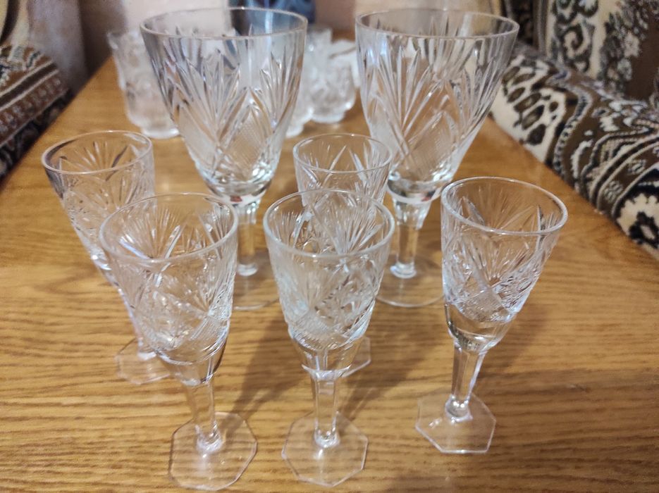 Стопки фужери кришталь