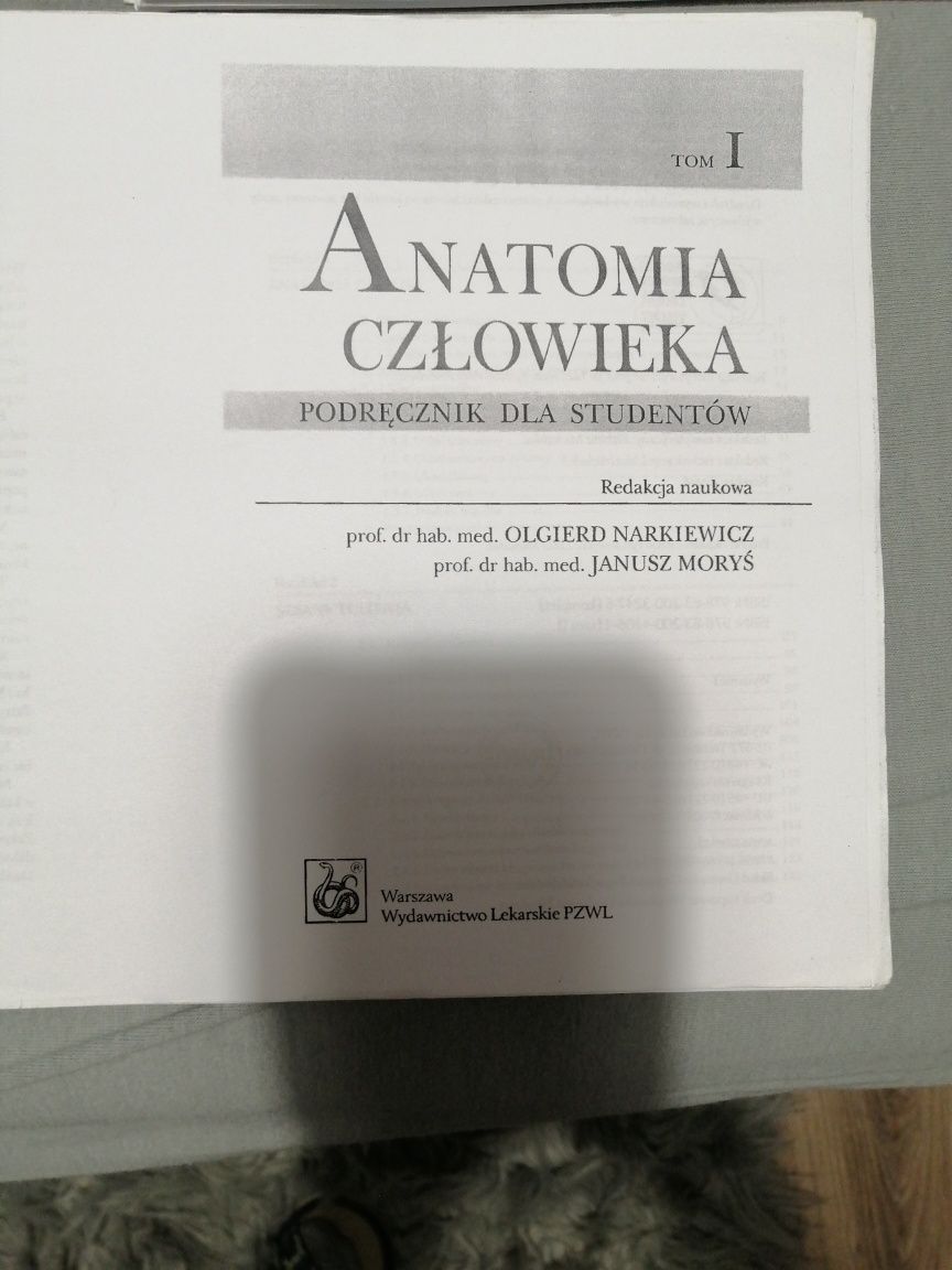 Anatomia człowieka 1.2.3.4