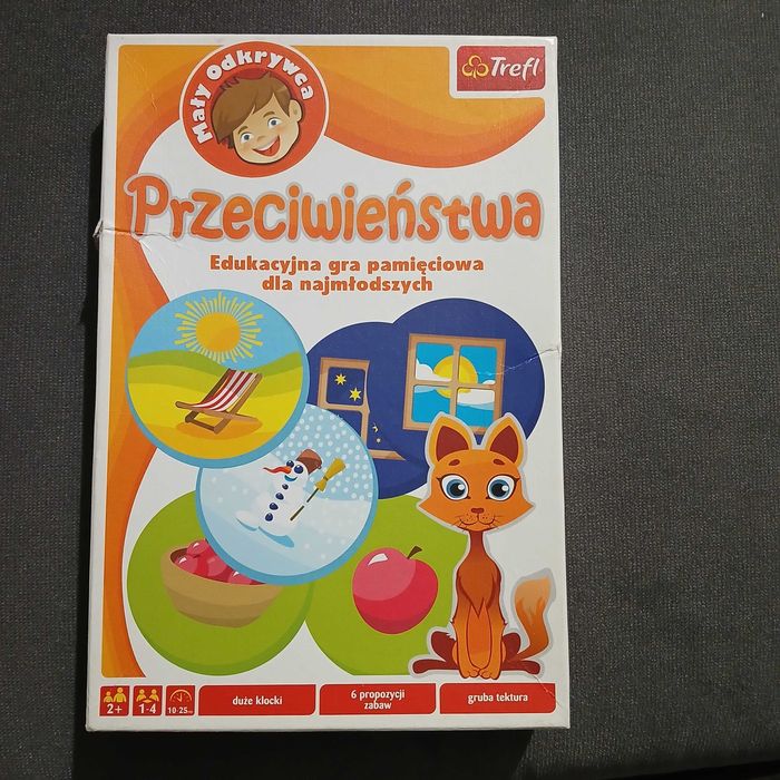 Gry edukacyjne dla dzieci Trefl 5 sztuk