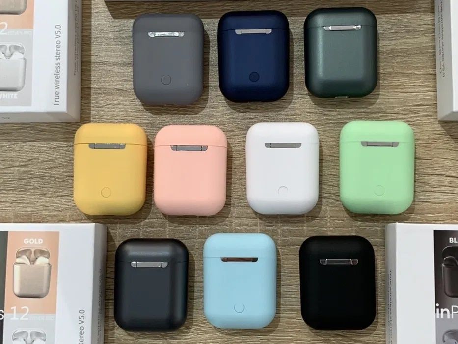 AirPods I12 Novos e Selados com Garantia - Varias Cores, Bluetooh