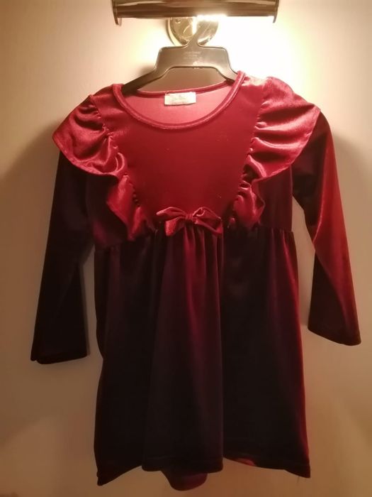 Sukienka świąteczna r.128