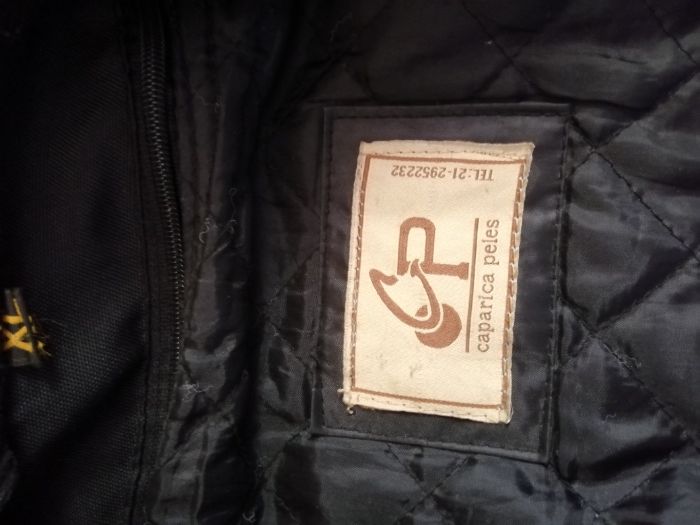 casaco mota com protecoes da caparica peles