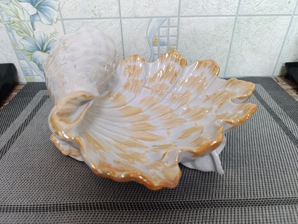 Конфетницы фруктовница ракушка