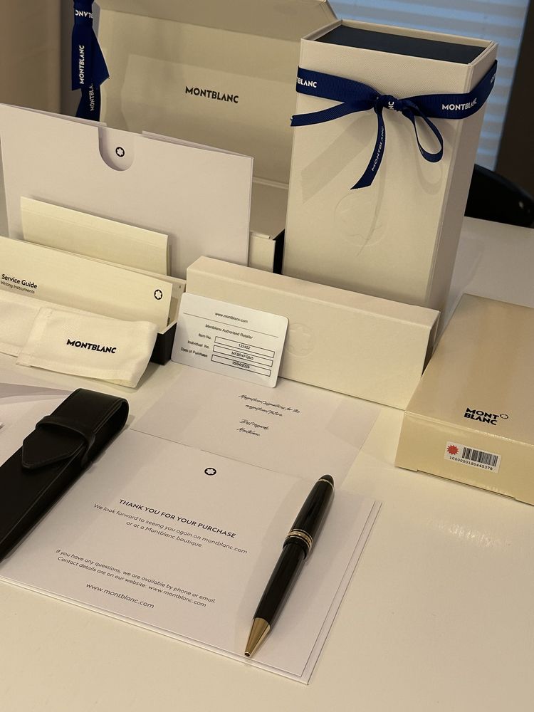 Luksusowy Długopis Montblanc MEISTERSTÜCK LeGrand + Montblanc etui