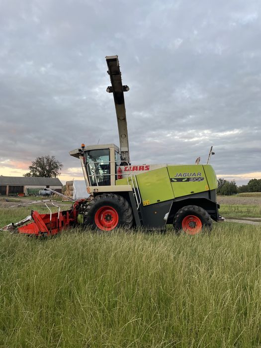 Sieczkarnia Claas Jaguar 890|900 z kemper 360, 2001r. jak 870|850|830