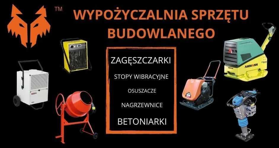 Wypożyczalnia rusztowań Maszyn budowlanych Wrocław Trzebnica Milicz